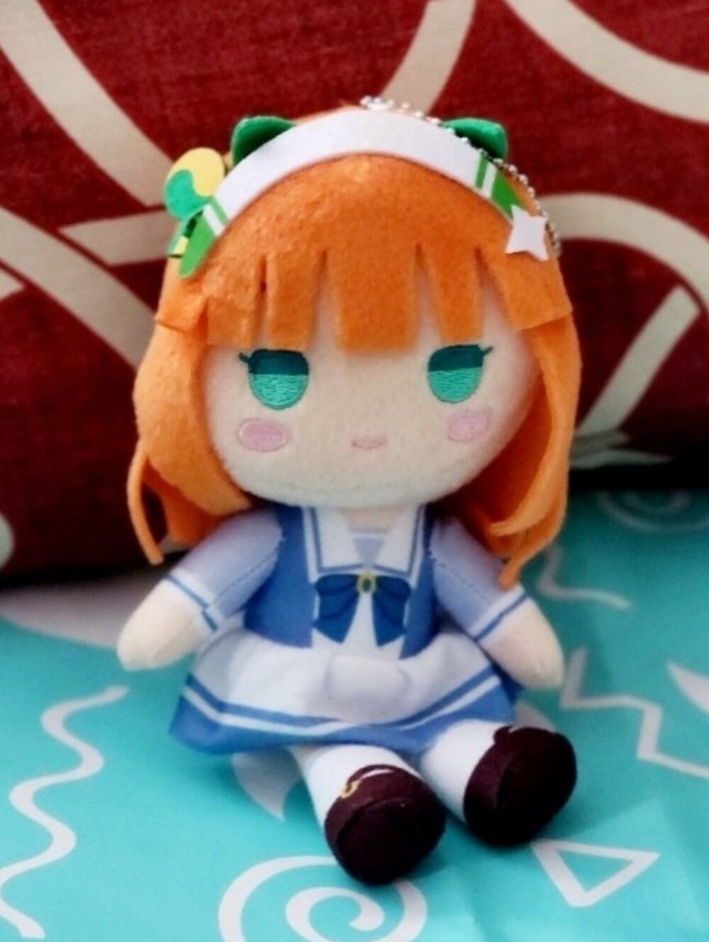 Uma Musume Silence Suzuka Pretty Derby Mini Plush Keychain Sega Round1 Taito